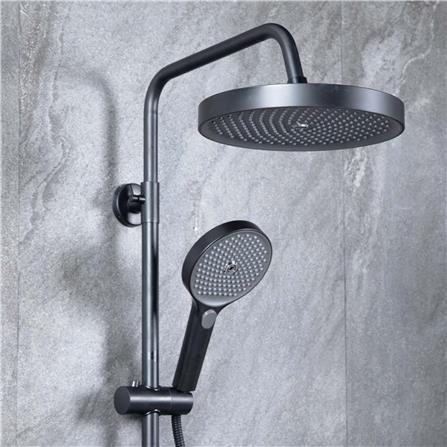 ฝักบัว RAIN SHOWER น้ำอุ่น RASLAND SUPREME-BLACK_4