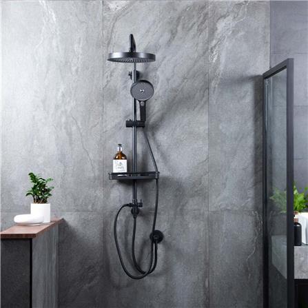 ฝักบัว RAIN SHOWER น้ำอุ่น RASLAND SUPREME-BLACK_5