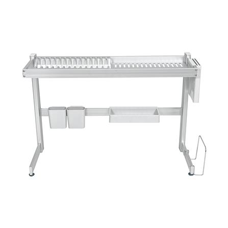 ชั้นวางจานแบบคร่อมซิงค์อะลูมิเนียม KECH NOBLE 86 ซม._1