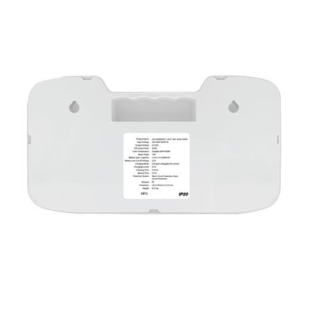 ไฟฉุกเฉิน LED สำรองไฟ 5 ชั่วโมง RACER รุ่น LIGHT WAY_2