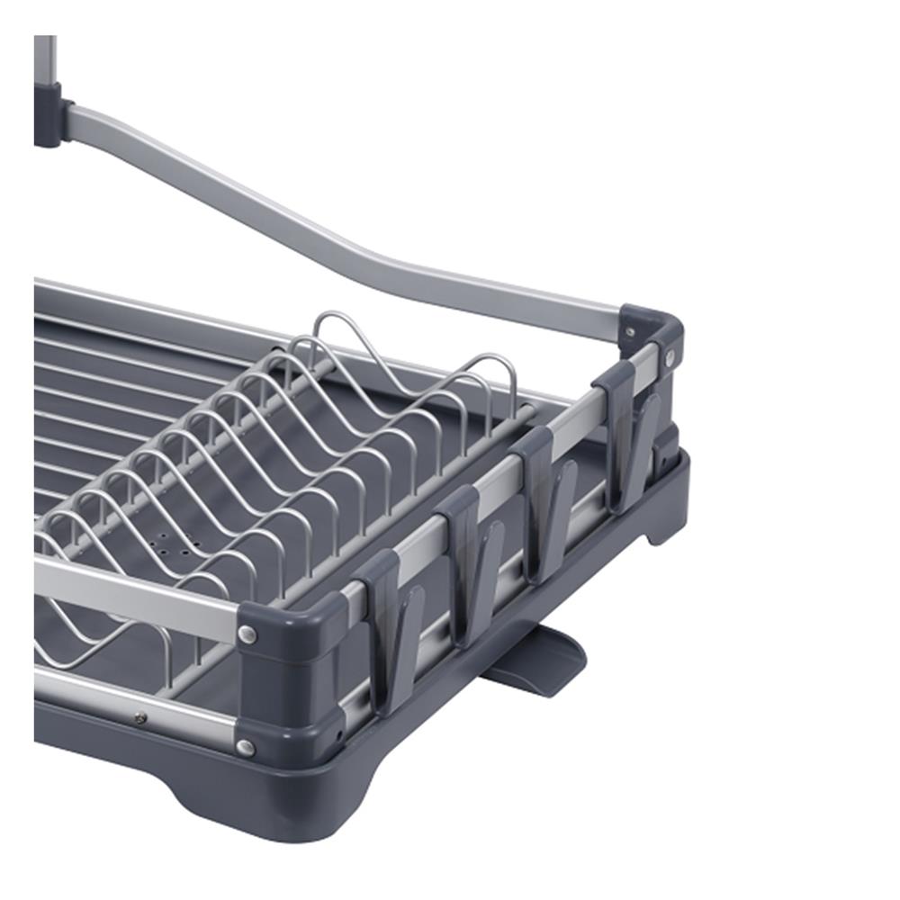 ชั้นคว่ำจานอะลูมิเนียม 2 ชั้น พร้อมถาดรอง KECH NOBLE