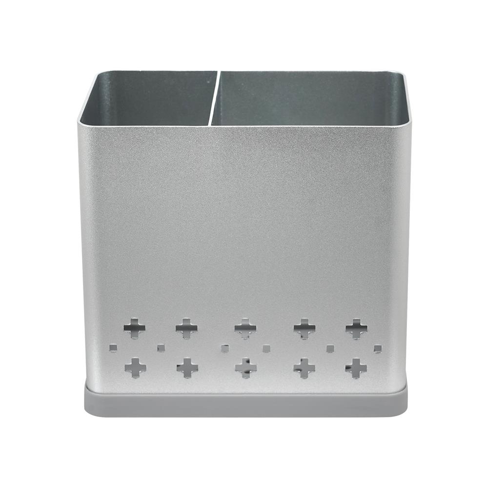 กล่องใส่ช้อนส้อมอะลูมิเนียม 2 ช่อง KECH NOBLE