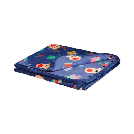 ผ้าห่มคลุมไหล่ HOME LIVING STYLE REINDEER 60X35 นิ้ว สี NAVY_1