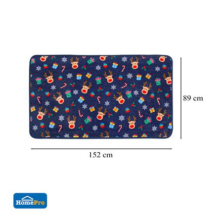 ผ้าห่มคลุมไหล่ HOME LIVING STYLE REINDEER 60X35 นิ้ว สี NAVY_10