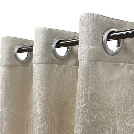 ผ้าม่าน EYELET HOME LIVING STYLE ALLIC UV 130X160 ซม. สีครีม_2