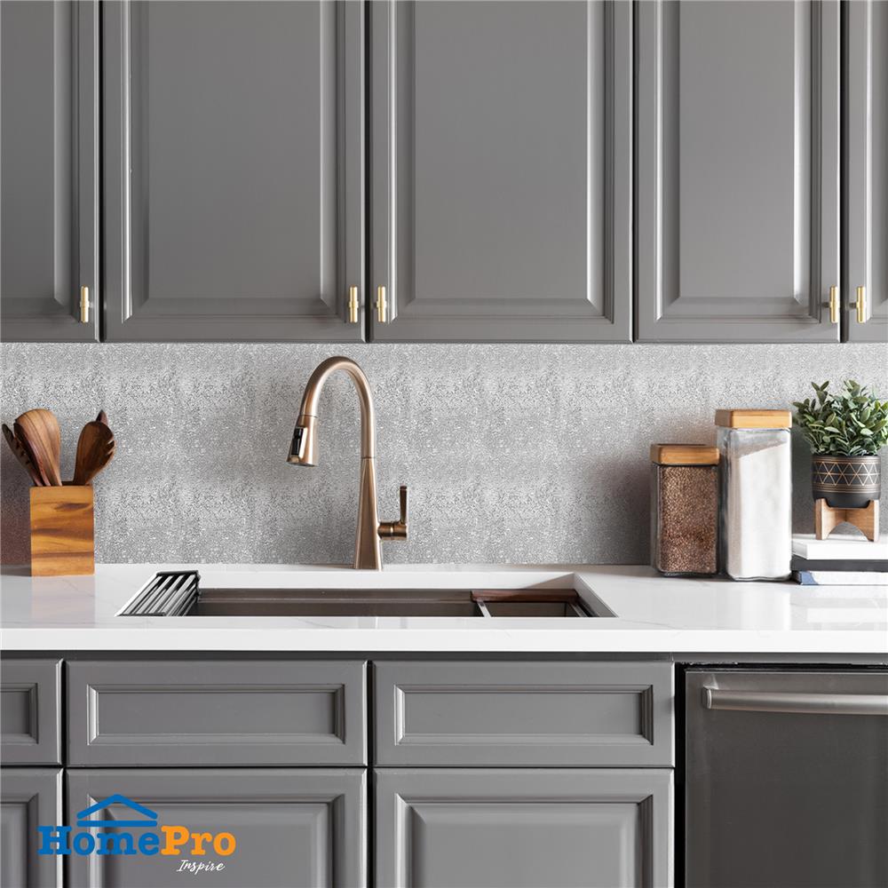 สติกเกอร์ HOME LIVING STYLE COOK AL FOIL 0.45X5 ม. สีเงิน