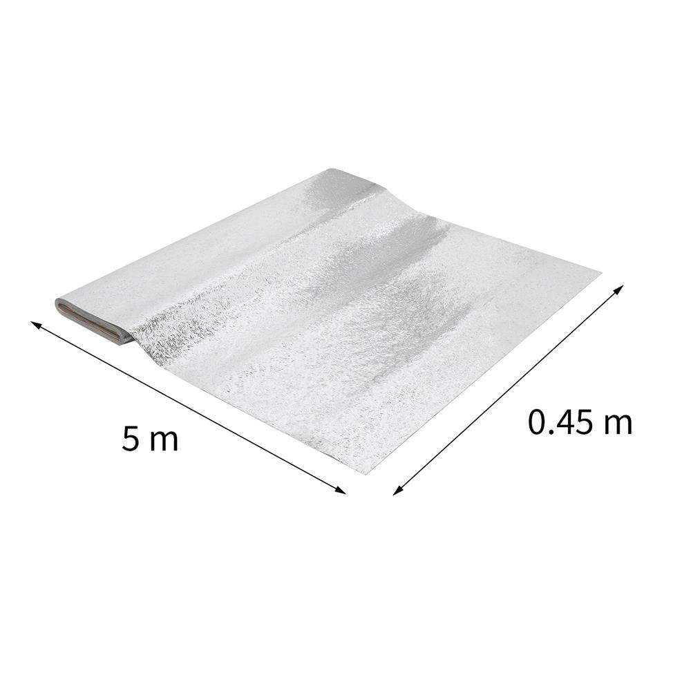 สติกเกอร์ HOME LIVING STYLE COOK AL FOIL 0.45X5 ม. สีเงิน