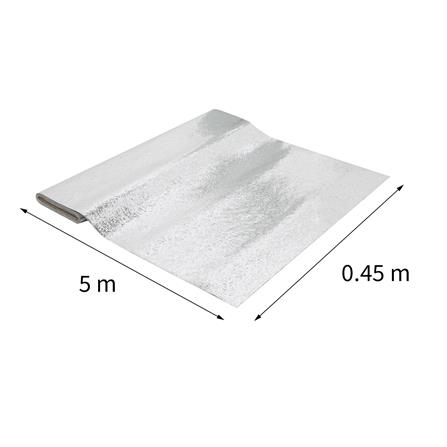 สติกเกอร์ HOME LIVING STYLE COOK AL FOIL 0.45X5 ม. สีเงิน_6