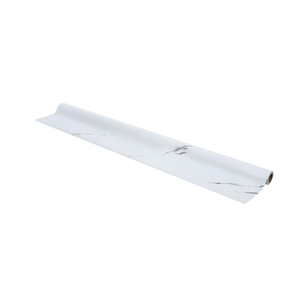 วอลล์สติกเกอร์ HOME LIVING STYLE MARBLE 0.90X3 ม. สีขาว