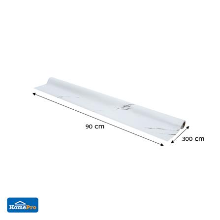 วอลล์สติกเกอร์ HOME LIVING STYLE MARBLE 0.90X3 ม. สีขาว_10