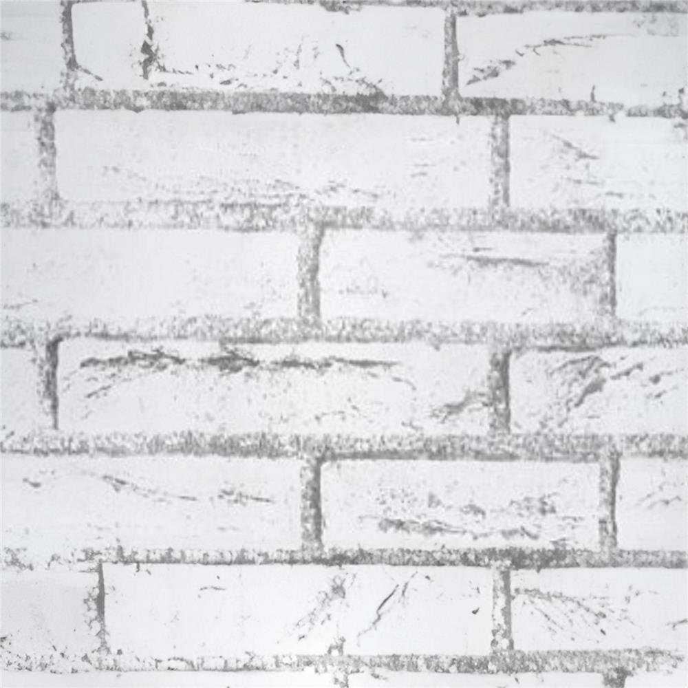 วอลล์สติกเกอร์ HOME LIVING STYLE BRICK 0.90X3 ม. สีขาว