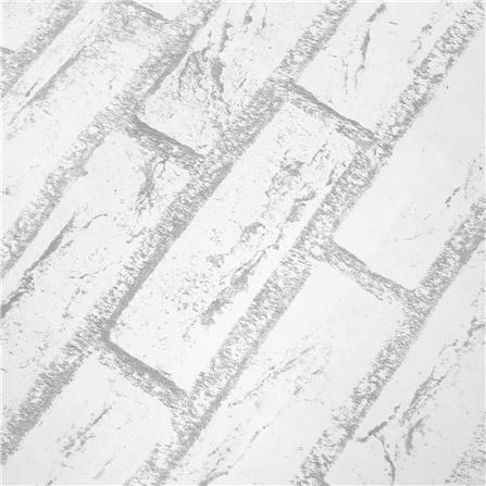 วอลล์สติกเกอร์ HOME LIVING STYLE BRICK 0.90X3 ม. สีขาว_1