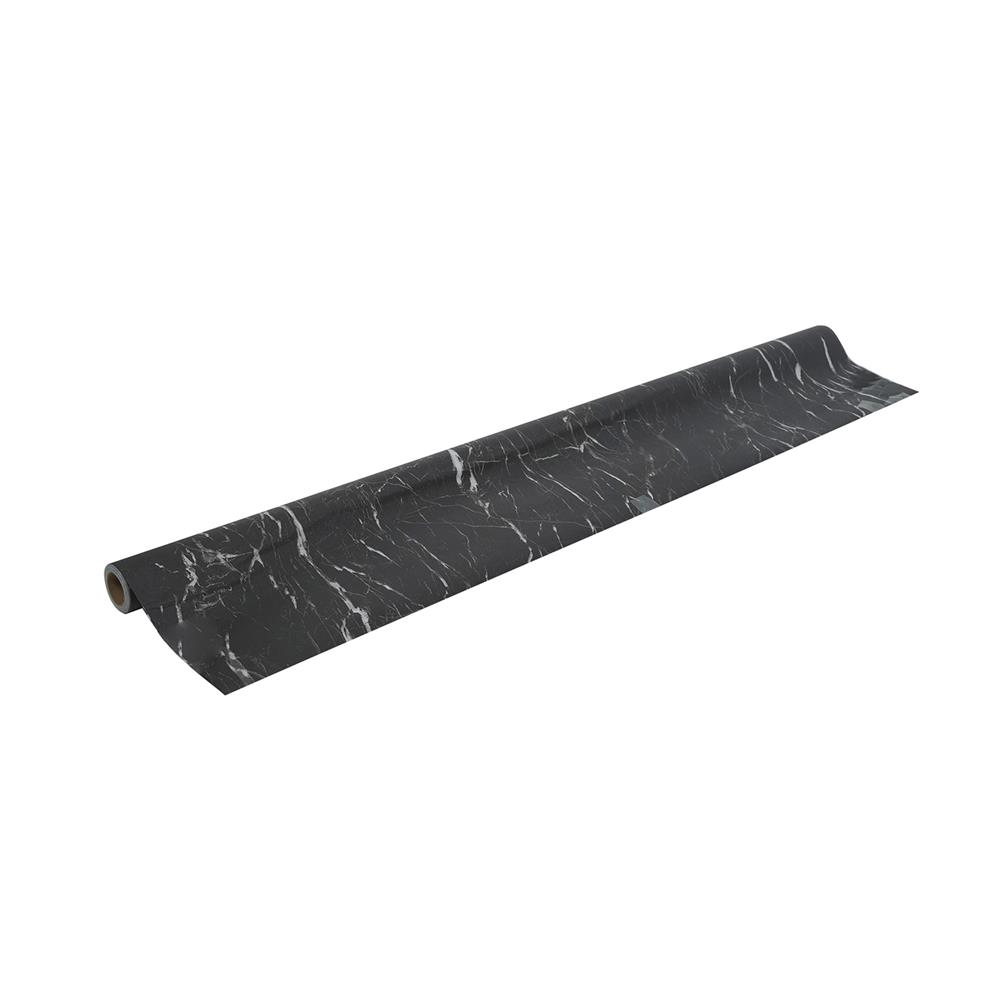 วอลล์สติกเกอร์ HOME LIVING STYLE MARBLE 0.90X3 ม. สีดำ