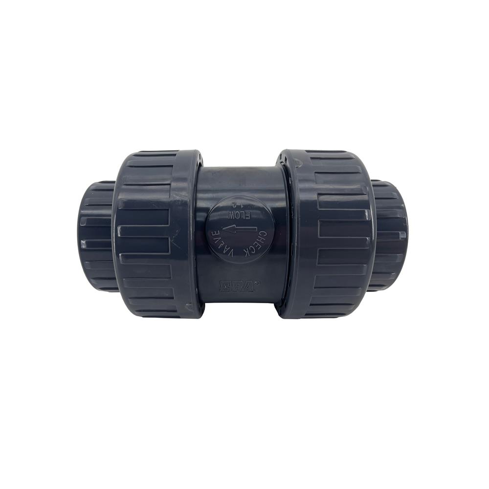 เช็ควาล์วสปริง UPVC ยูเนี่ยนเกลียวใน ERA 3/4 นิ้ว