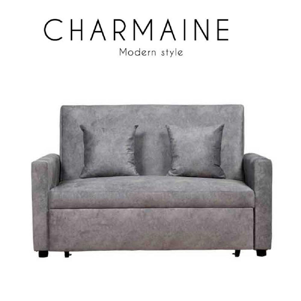 โซฟาเบด AS FURNITURE CHARMAINE CGYU58 สีเทาอ่อน