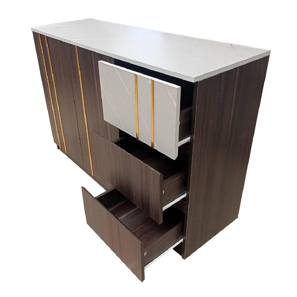 ตู้เตี้ย FURDINI ATLANTA 120 ซม. สีอคาเซีย/เทา