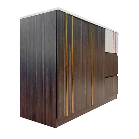 ตู้เตี้ย FURDINI ATLANTA 120 ซม. สีอคาเซีย/เทา_2