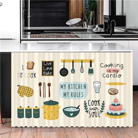 ม่านตกแต่ง STIXMATE MGL-10 70X90 ซม. สีครีม_2