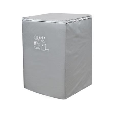 ถุงคลุมเครื่องซักผ้าฝาบน PLIM WASH DRY SIZE M สีเทา_1