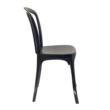 เก้าอี้พลาสติก SUPERWARE CH-53 สีดำ_1