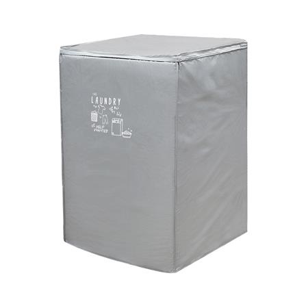 ถุงคลุมเครื่องซักผ้าฝาบน PLIM WASH DRY SIZE L สีเทา_1