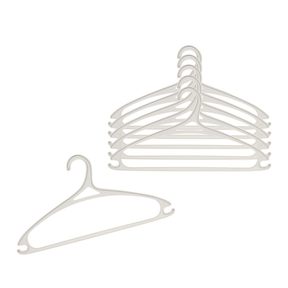 ไม้แขวนเสื้อ PLIM CIRCULAR สีเบจ แพ็ก 6 ชิ้น