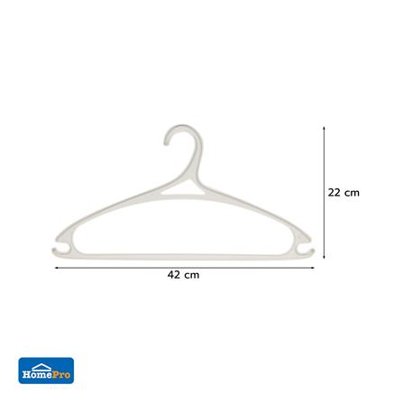 ไม้แขวนเสื้อ PLIM CIRCULAR สีเบจ แพ็ก 6 ชิ้น_5