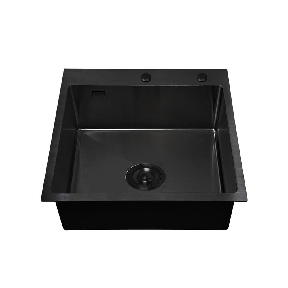 ซิงค์ฝัง 1 หลุม TEKA TQ50 1B PVD BLACK สีดำ