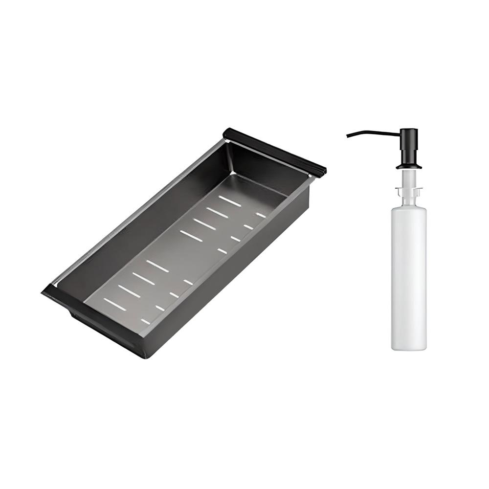 ซิงค์ฝัง 1 หลุม TEKA TQ50 1B PVD BLACK สีดำ