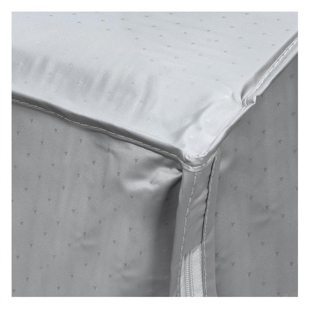 ถุงคลุมเครื่องซักผ้าฝาหน้า PLIM WASH DRY SIZE M สีเทา