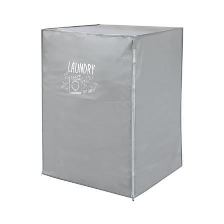 ถุงคลุมเครื่องซักผ้าฝาหน้า PLIM WASH DRY SIZE M สีเทา_1