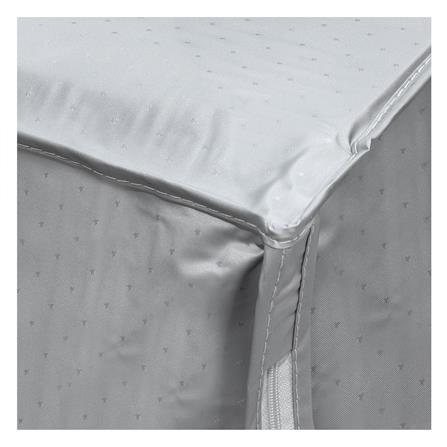 ถุงคลุมเครื่องซักผ้าฝาหน้า PLIM WASH DRY SIZE M สีเทา_4