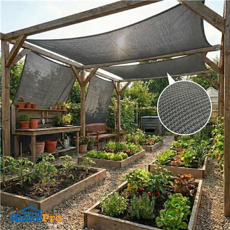 สแลนกรองแสง 95 เปอร์เซ็นต์ SPRING 3x4 ม. สี GRAPHITE_3