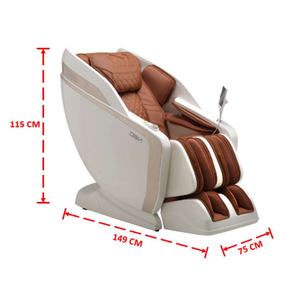 เก้าอี้นวดไฟฟ้า RESTER NEO สีน้ำตาล