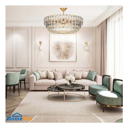 ไฟช่อ L&E 01-03111 สีทอง/ใส 22 หัว_3