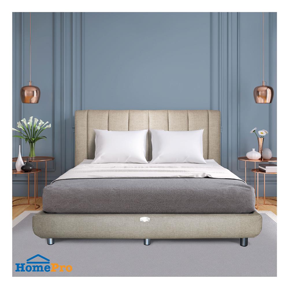 ฐานรองหัวเตียง 5 ฟุต SLUMBERLAND GRACIA สีน้ำตาล