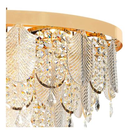 ไฟช่อ L&E 01-03112 สีทอง/ใส 23 หัว_1