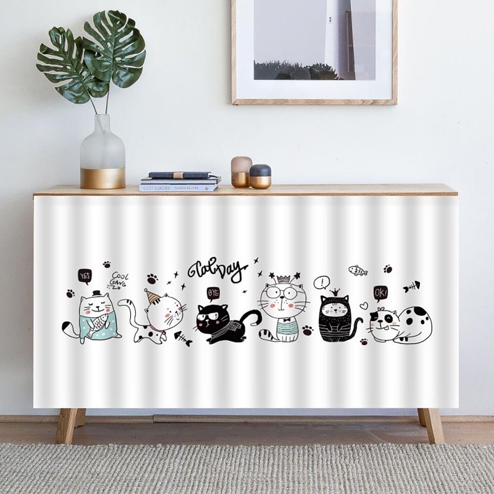 ม่านตกแต่ง STIXMATE MGL-09 50X70 ซม. สีขาว