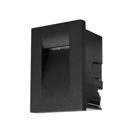 ไฟผนังภายนอก LED L&E 65-A0302 5 วัตต์ WARM WHITE สีดำ_0