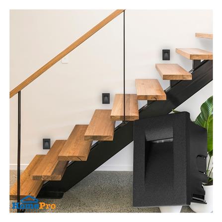 ไฟผนังภายนอก LED L&E 65-A0302 5 วัตต์ WARM WHITE สีดำ_3