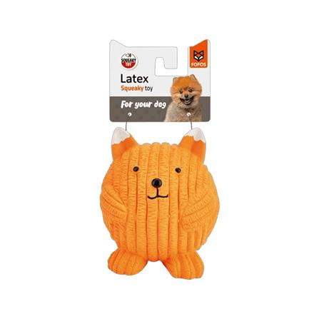 ของเล่นสุนัข FOFOS LATEX TOY FOX BALL_0