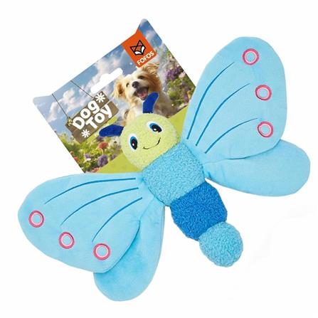 ของเล่นสุนัข FOFOS JUMBO BUTTERFLY สีฟ้า_0