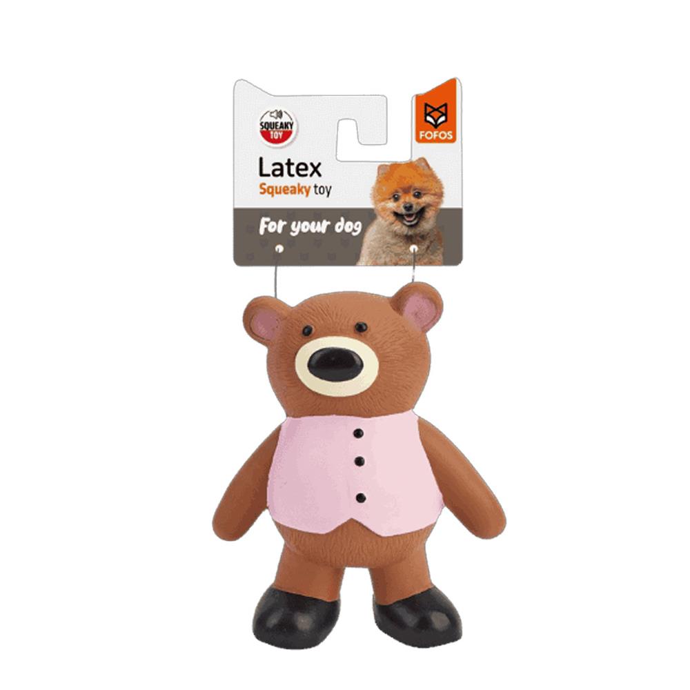 ของเล่นสุนัข FOFOS LATEX TOY BEAR