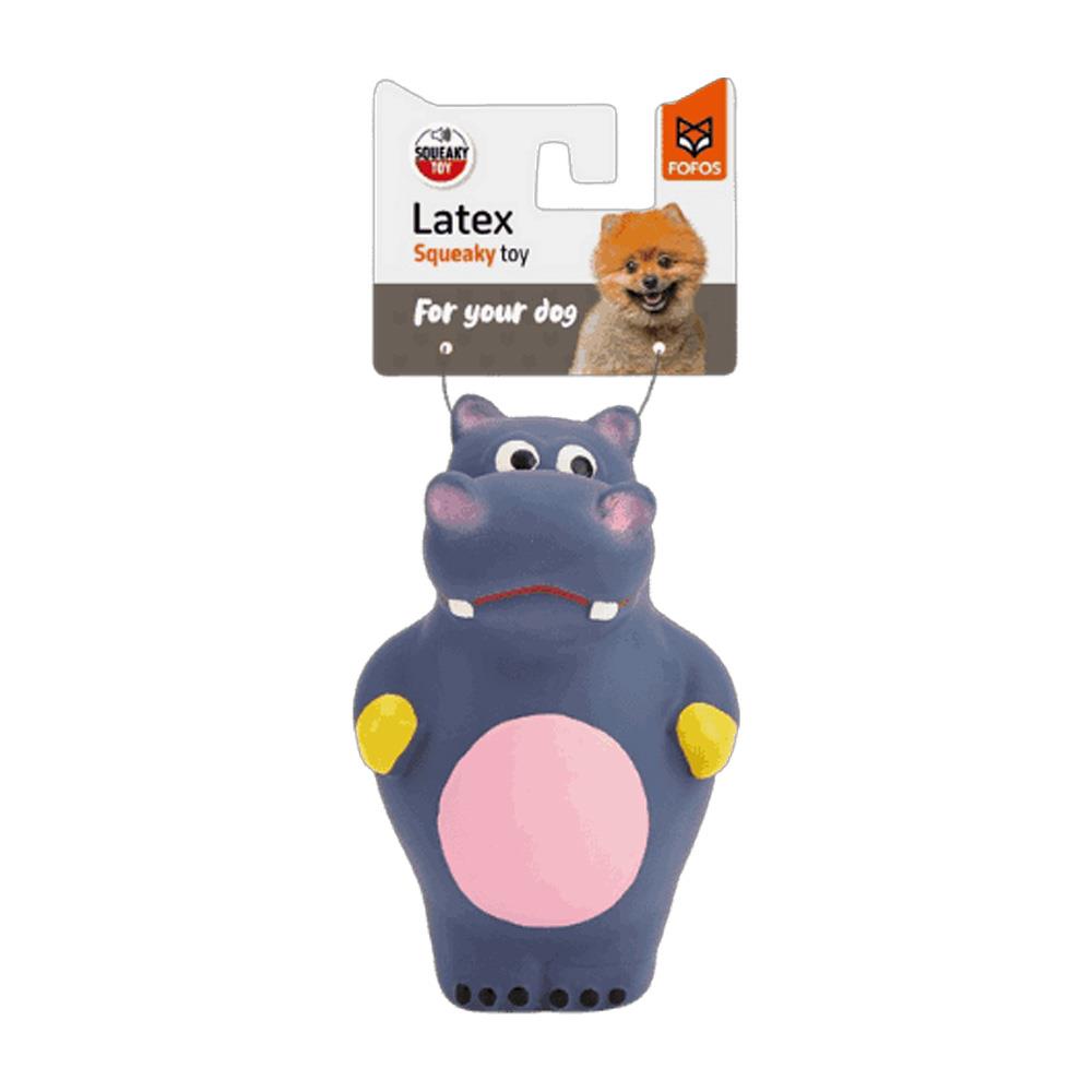 ของเล่นสุนัข FOFOS LATEX TOY HIPPO