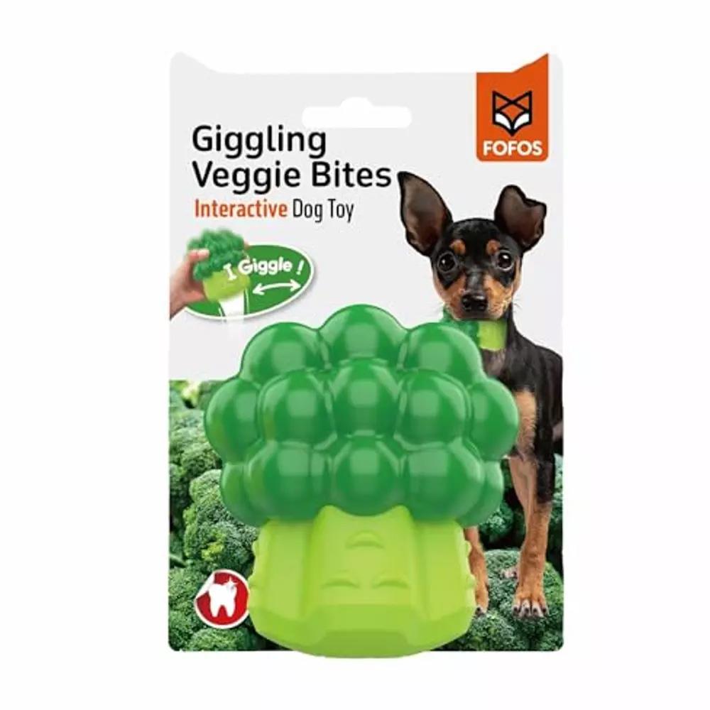 ของเล่นสุนัข FOFOS GIGGLING VEGGIE BROCCOLI