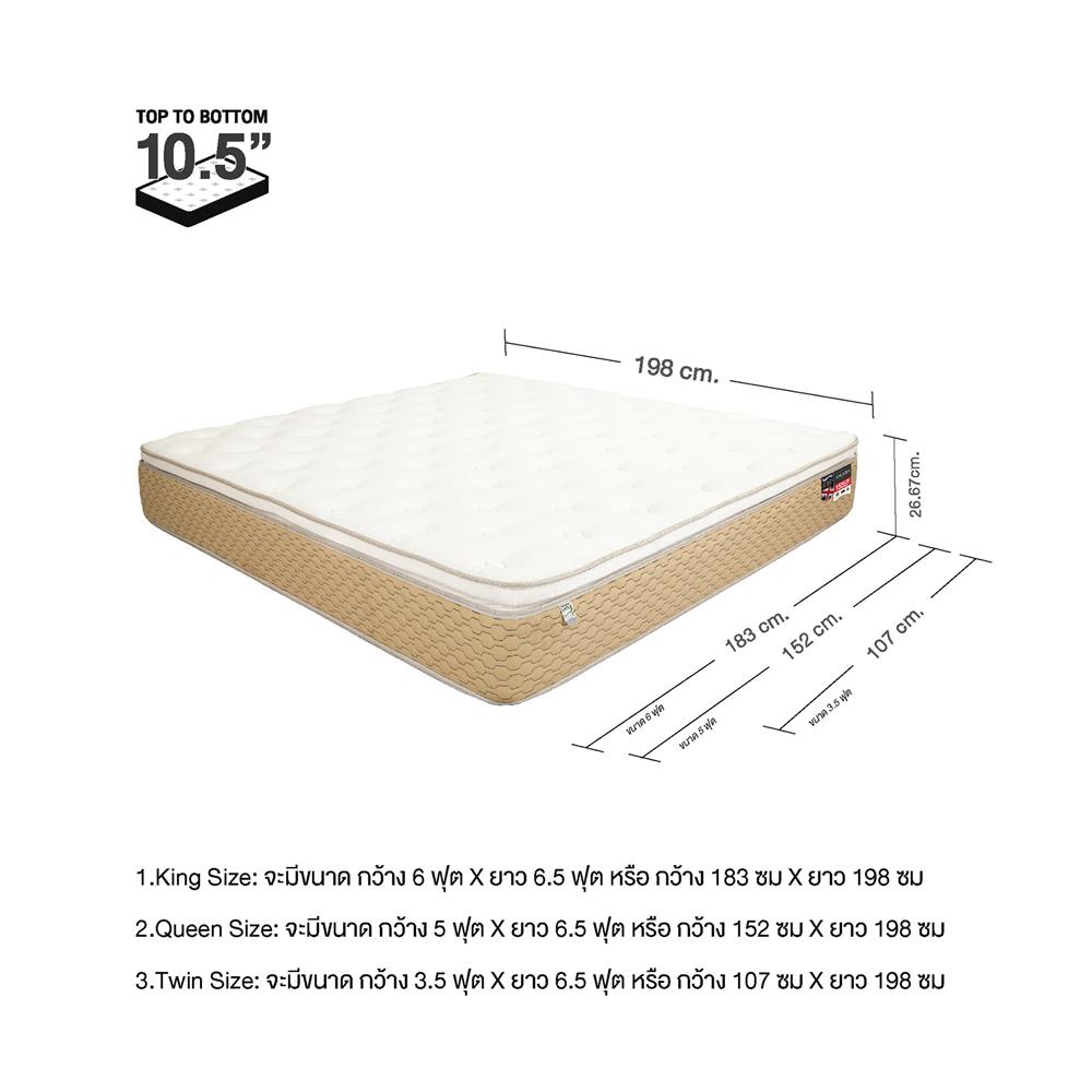 ที่นอน 5 ฟุต SLUMBERLAND AMBERY