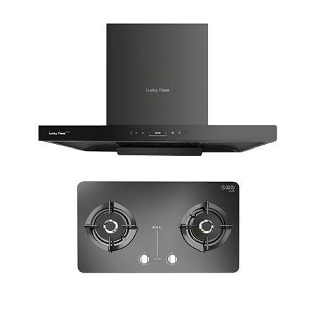 เตาฝัง+เครื่องดูดควัน LUCKY FLAME LGS9102+RG911T(NB)_0
