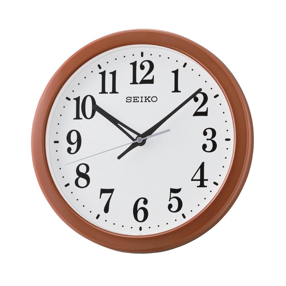 นาฬิกาแขวน SEIKO CLOCKS QHA012B 11.02 นิ้ว สีน้ำตาล