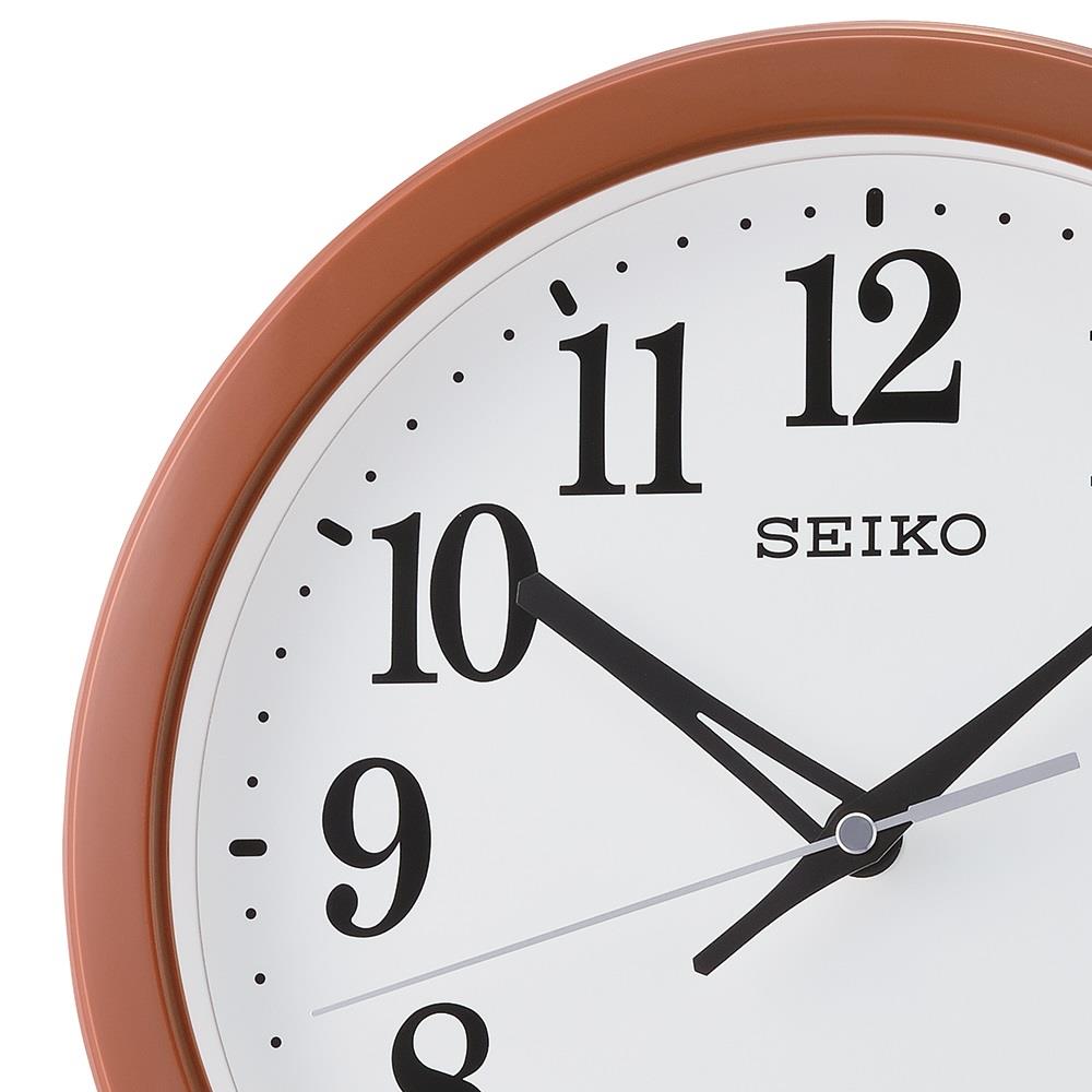 นาฬิกาแขวน SEIKO CLOCKS QHA012B 11.02 นิ้ว สีน้ำตาล