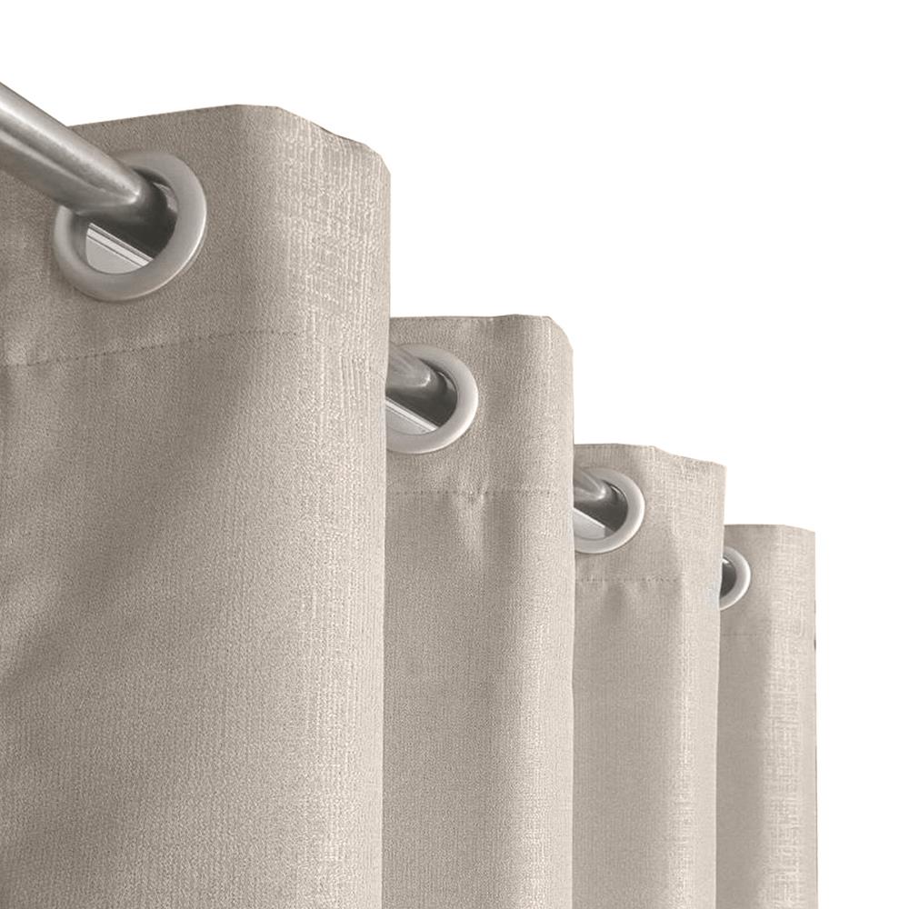 ผ้าม่าน EYELET HOME LIVING STYLE FLAT UV 140X160 ซม. สีครีม